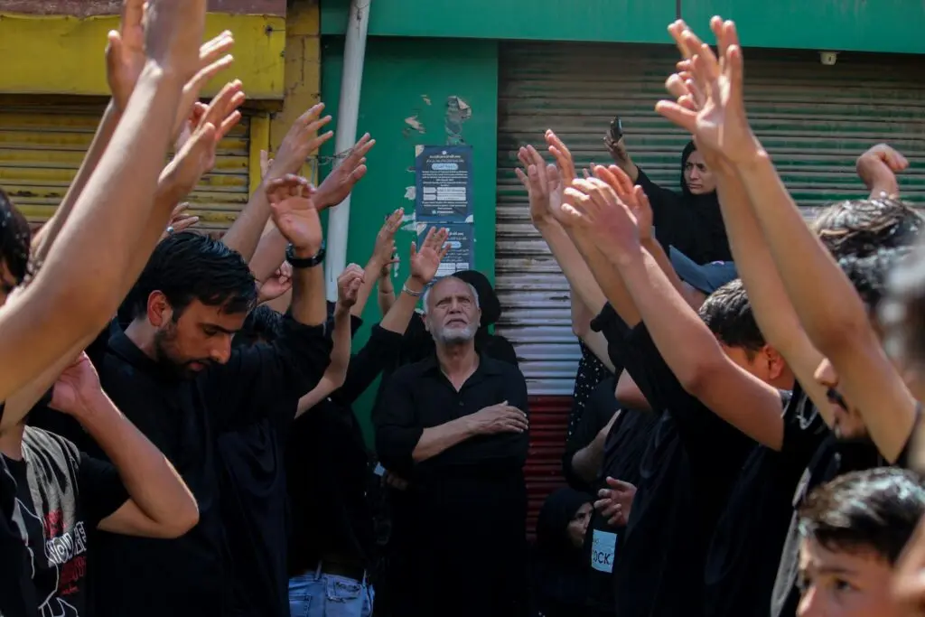 shia mourning cermony in Muharram