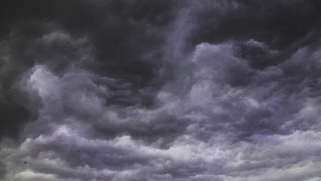 black and white clouds during daytime