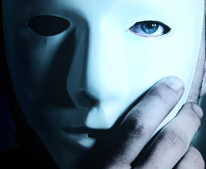 man, mask, blue eye, hand, mystery, anonymous, hidden, secret, secrecy, mysterious, hidden identity, unknown, mask, mask, mask, mask, mask, secret